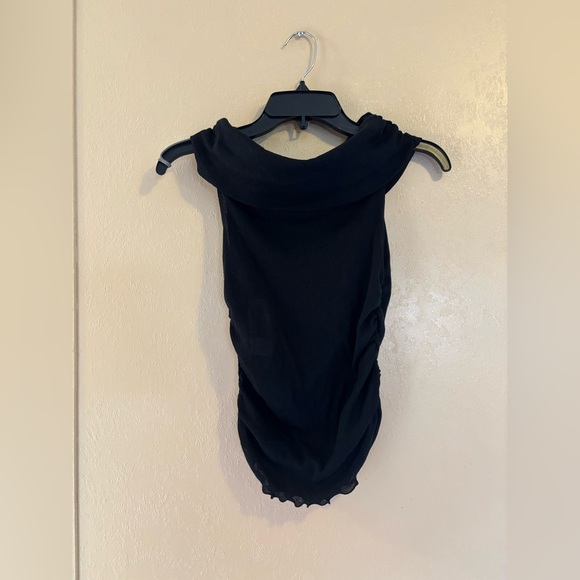 NWT Zara Ruched Mock tank sz M - Picture 1 of 5